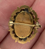 Miniature Cameo Pin Doll Jewelry Hat Pin F230