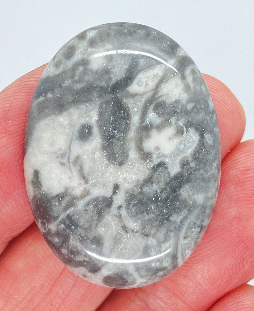 40x30mm Crazy Agate Flat Back Gemstone Cabochon semi precious S2057D