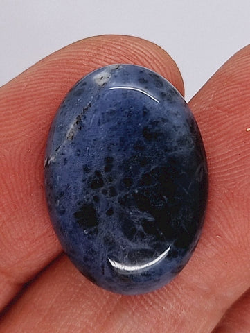 25x18mm Natural Sodalite Flat Back Cabochon Gemstone Cameo Jewelry Supply S2079G