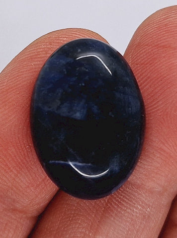 25x18mm Natural Sodalite Flat Back Cabochon Gemstone Cameo Jewelry Supply S2079P