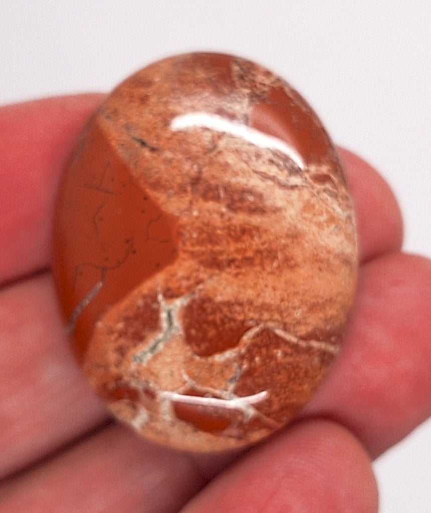 40x30mm Brecciated Jasper Cabochon Oval Loose Gem stone Cab S2175L
