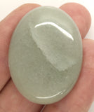 40x30mm Green Aventurine Flat backed gemstone cabachon semi-precious stone S4056