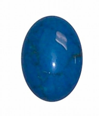 Dyed Howlite Turquoise 25x18mm cabochon 326x