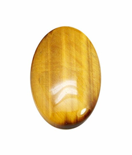 10x8mm Flat Backed Tiger Eye Gemstone Cabochon 653x