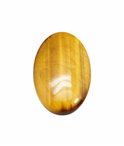 8x6mm Flat Backed Tiger Eye Cabochon 654x