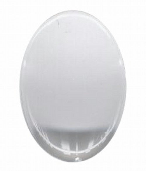Clear Plastic 30x22mm cabochon 800q