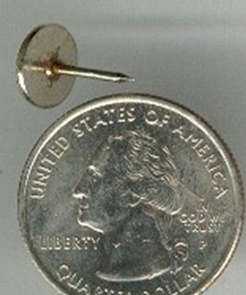 Tie Tack Pin Scatter pin Lapel Pin Part Nail jewelry supply 810R