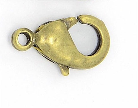 Antique Bronze Lobster clasp 14x7.4mm necklace clasp jewelry finding 816x
