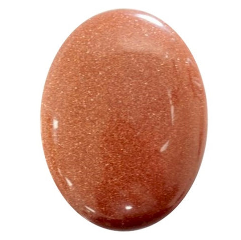 40x30mm Brown Goldstone Cabochon Flat Backed Loose Gemstone 852x