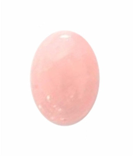 14x10mm Rose Quartz Gemstone Cabochon Flat Back 946x