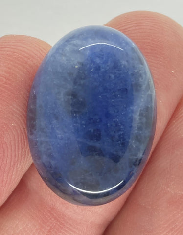 25x18mm Natural Sodalite Flat Back Cabochon Gemstone Cameo Jewelry Supply S2079C
