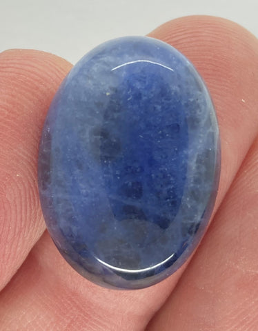 25x18mm Natural Sodalite Flat Back Cabochon Gemstone Cameo Jewelry Supply S2079C