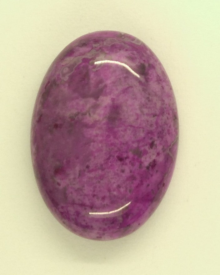 25x18mm Violet Purple Dyed Ripple Jasper Semi-Precious gemstone Flat back cabachon S2092