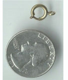 Closeout - Bag of Raw Brass 8mm Spring Rings 179q