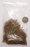 Closeout - Bag of Raw Brass 8mm Spring Rings 179q