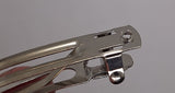 95mm 3-3/4 inches Real French Barrette Back made in France PRONGED HOLE 957R