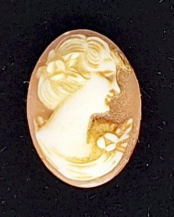 14.5x10.5mm Italian Real Shell Cameo unmounted loose Genuine Hand Carved Cameo C312