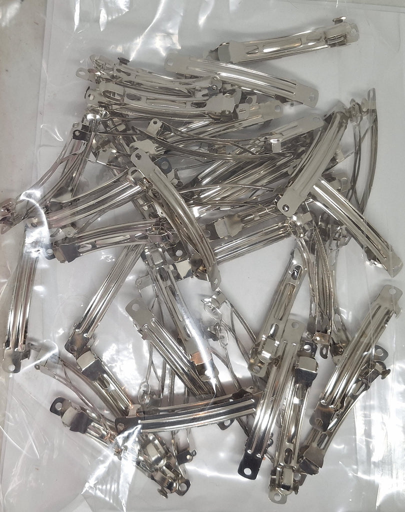 Closeout 40pcs of 3 inch Barrette Auto Lock Hair Clip - Read Description