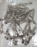 Closeout 40pcs of 3 inch Barrette Auto Lock Hair Clip - Read Description
