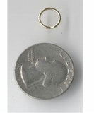 Closeout - Bag of 9mm Gold Split Ring 327q