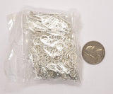 Closeout - 144pcs of  Silver Toggle Clasp 9.5mm Ring 340q