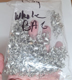 Closeout- Bag of 7mm Silver Tone Pinch Bail Ice Pick Bail Prong Bail 493qA