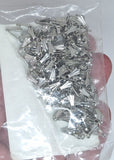 Closeout- 144pcs of 7mm Silver Tone Pinch Bail Ice Pick Bail Prong Bail 493qB