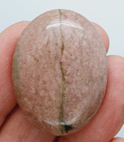 40x30mm Flat Backed Rhodonite gemstone loose oval cabochon semi-precious stone  655xK