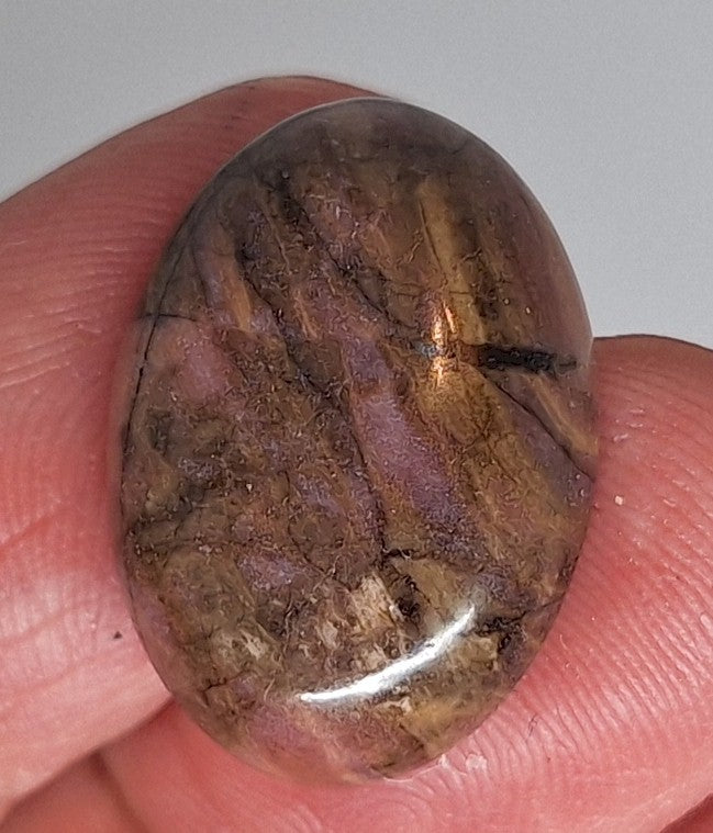 25x18mm Flat Backed Pink Rhodonite gemstone loose gem stone Cabochon 656xH