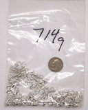 Closeout- Bag of Silver Lobster clasp 10x5.4mm 714q