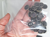 25pc Set of Antique Victorian Button Picture Button "The Kill"  Excellent Condition B697