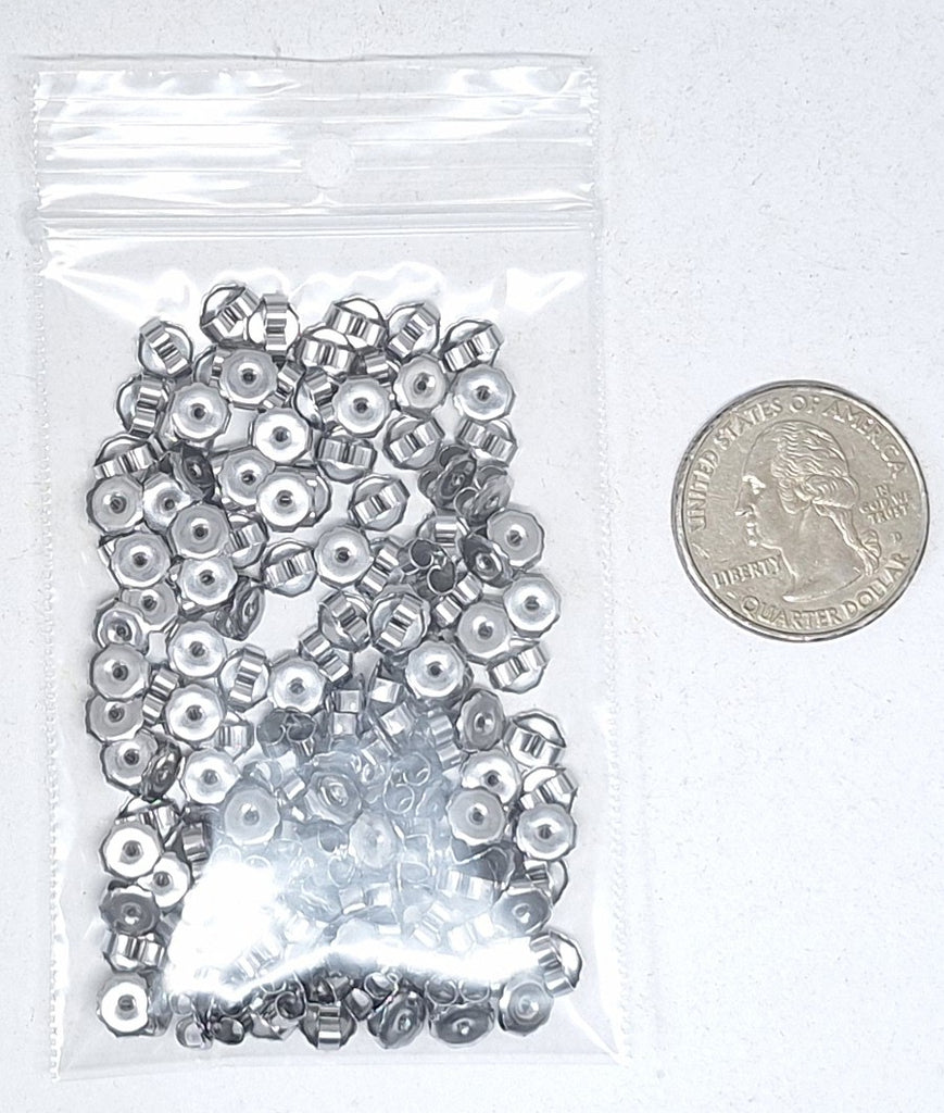 Closeout- 144pcs of Stainless Steel Nickel Free Earnuts L769