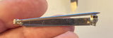 2 inch SUPERIOR Solid Nickel MADE IN USA BarPin Brooch Pin S4167