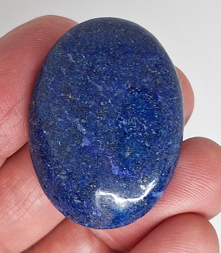 40x30mm Lapis Lazuli Dyed Flat Back Blue Cabochon Gemstone S2102B