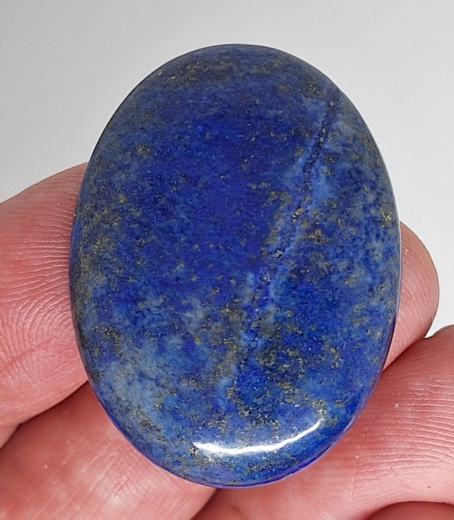 40x30mm Lapis Lazuli Dyed Flat Back Blue Cabochon Gemstone S2102C