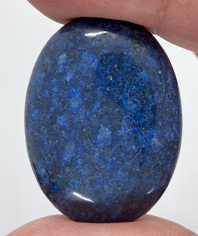 40x30mm Lapis Lazuli Dyed Flat Back Blue Cabochon Gemstone S2102C