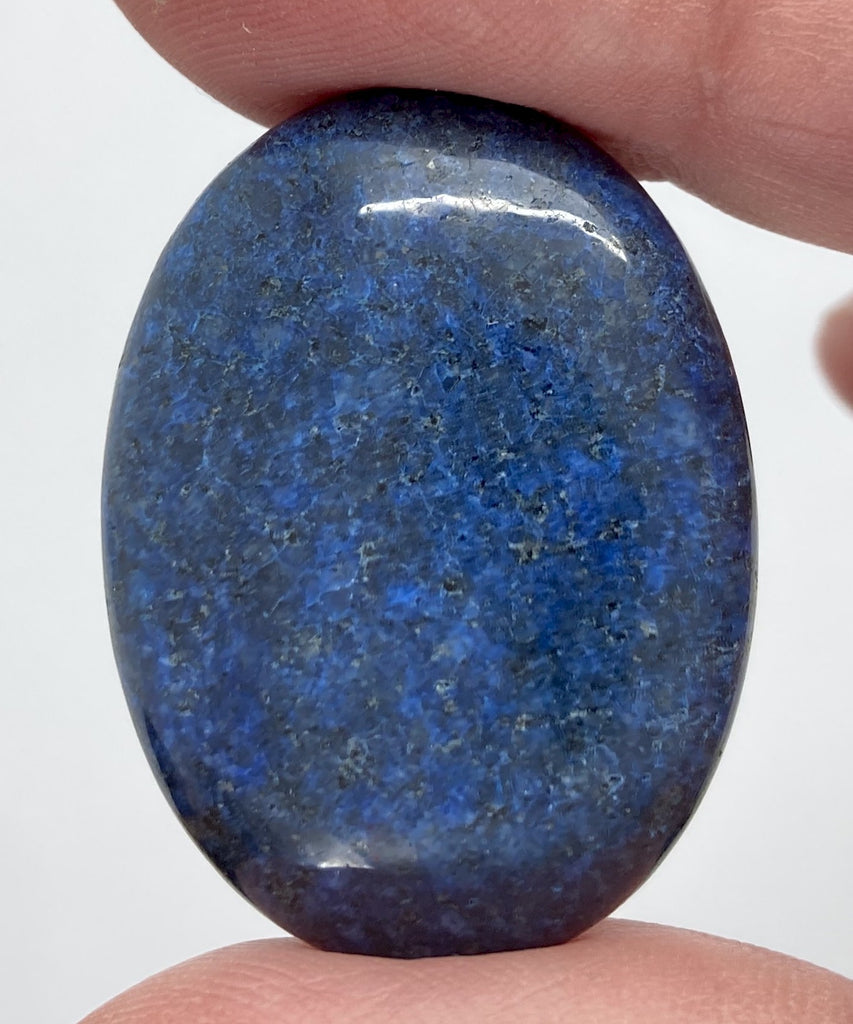 40x30mm Lapis Lazuli Dyed Flat Back Blue Cabochon Gemstone S2102D