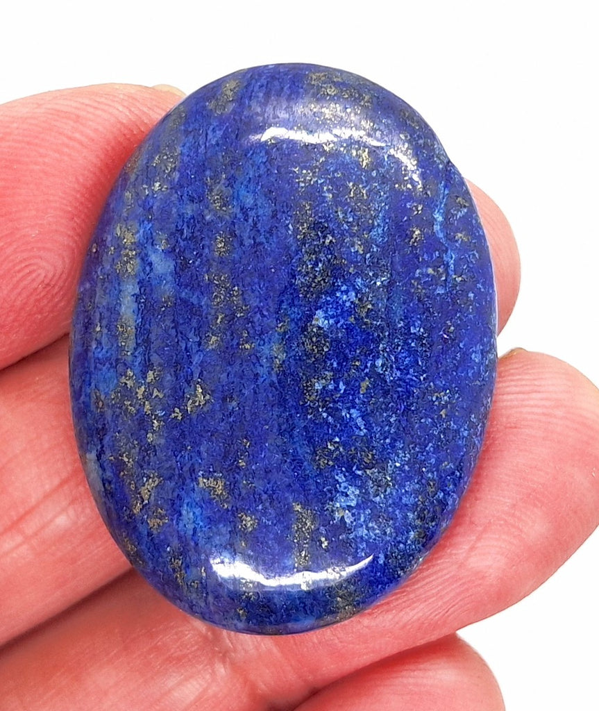 40x30mm Lapis Lazuli Dyed Flat Back Blue Cabochon Gemstone S2102D