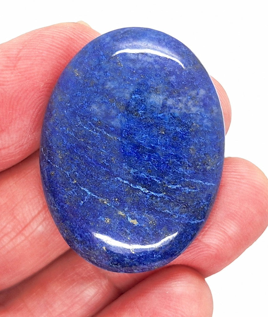 40x30mm Lapis Lazuli Dyed Flat Back Blue Cabochon Gemstone S2102i