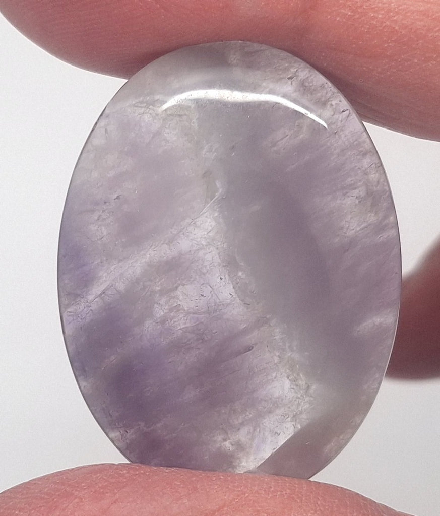 40x30mm Natural Amethyst Gemstone Flat Back Cabachon S2104G