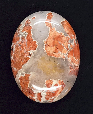 40x30mm Brecciated Jasper Cabochon Oval Loose Gem stone Cab S2175B