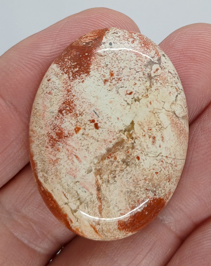 40x30mm Brecciated Jasper Cabochon Oval Loose Gem stone Cab S2175C