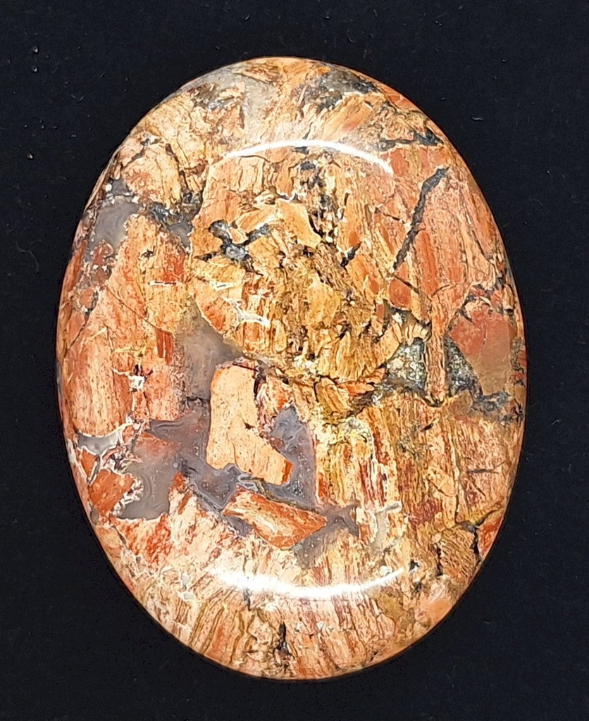 40x30mm Brecciated Jasper Cabochon Oval Loose Gem stone Cab S2175C