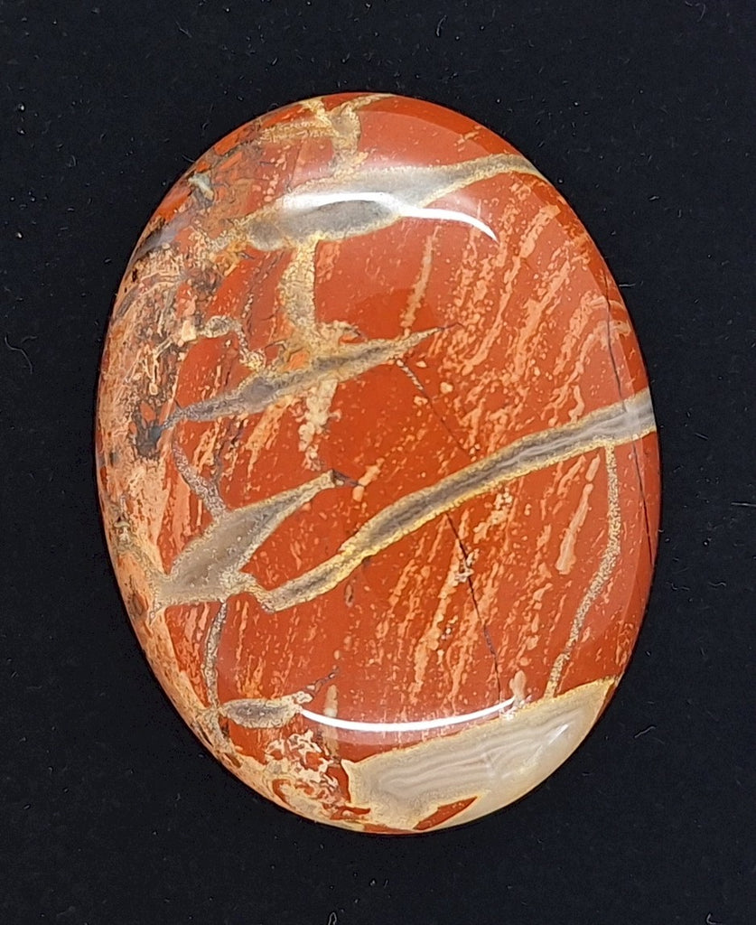 40x30mm Brecciated Jasper Cabochon Oval Loose Gem stone Cab S2175E