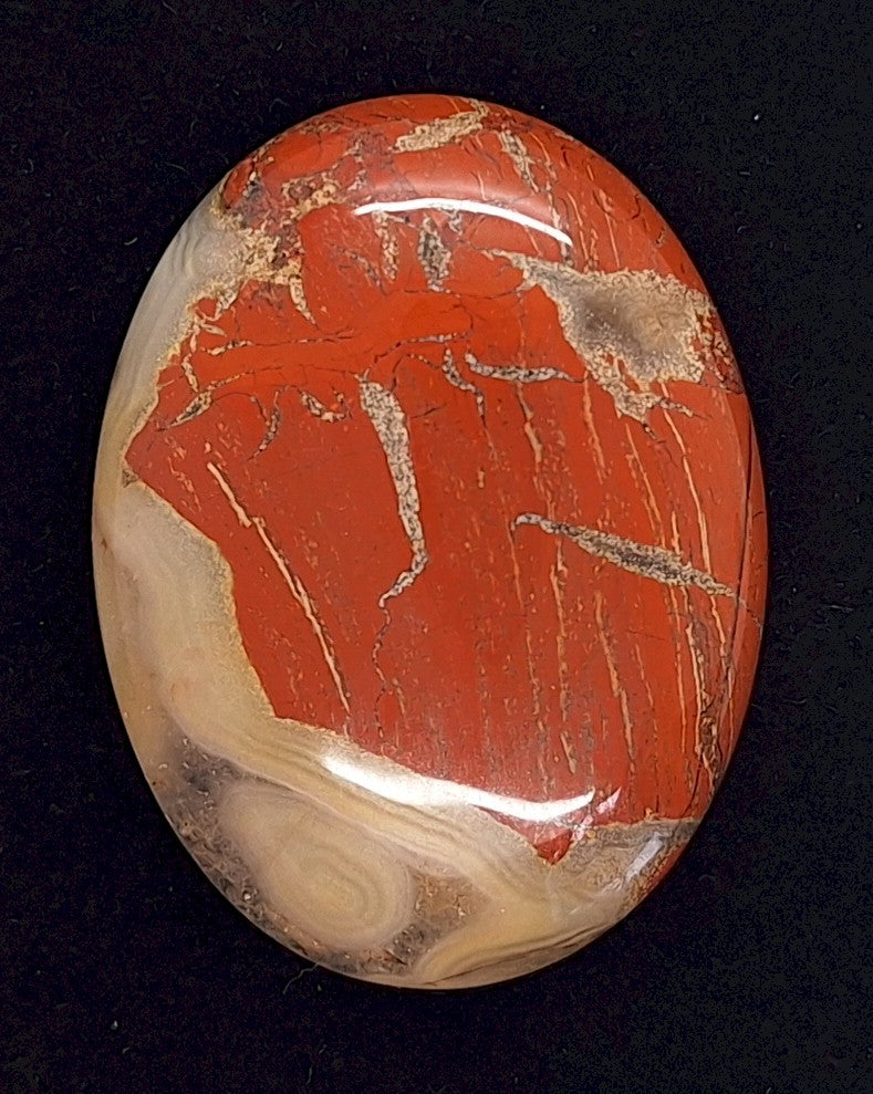 40x30mm Brecciated Jasper Cabochon Oval Loose Gem stone Cab S2175i
