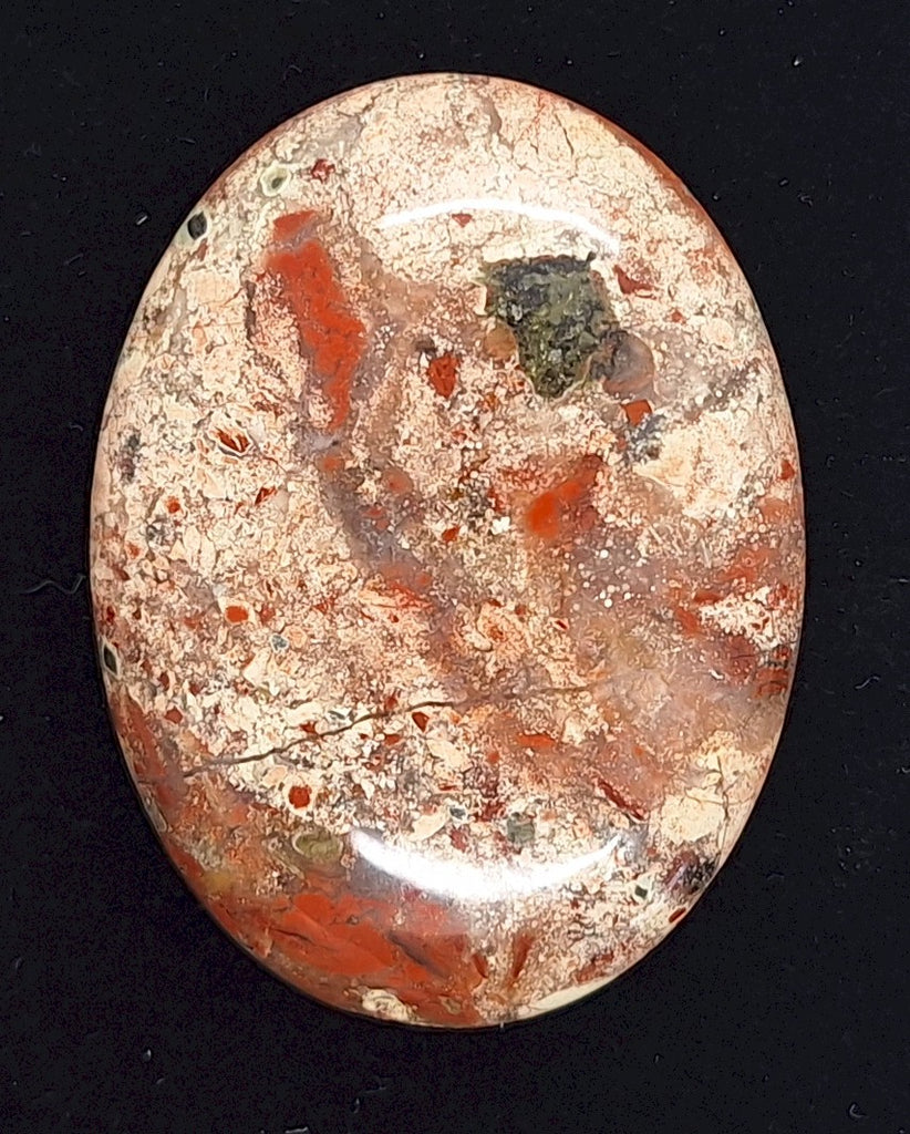 40x30mm Brecciated Jasper Cabochon Oval Loose Gem stone Cab S2175M
