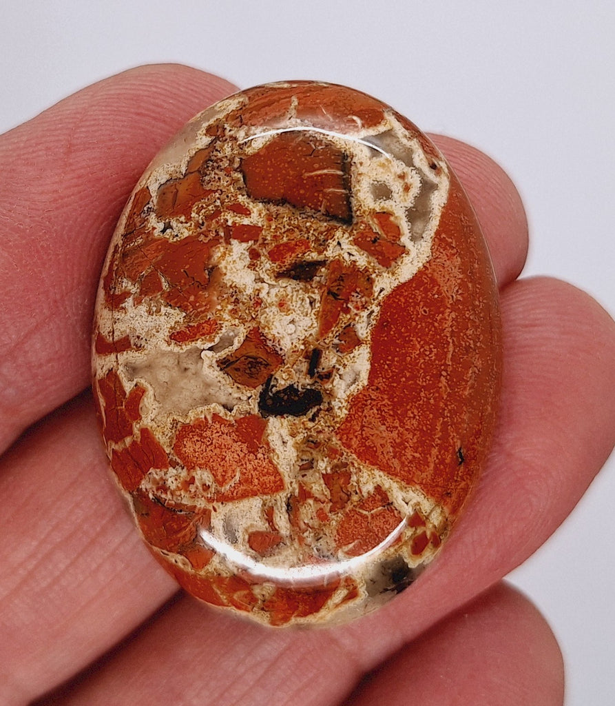 40x30mm Brecciated Jasper Cabochon Oval Loose Gem stone Cab S2175o