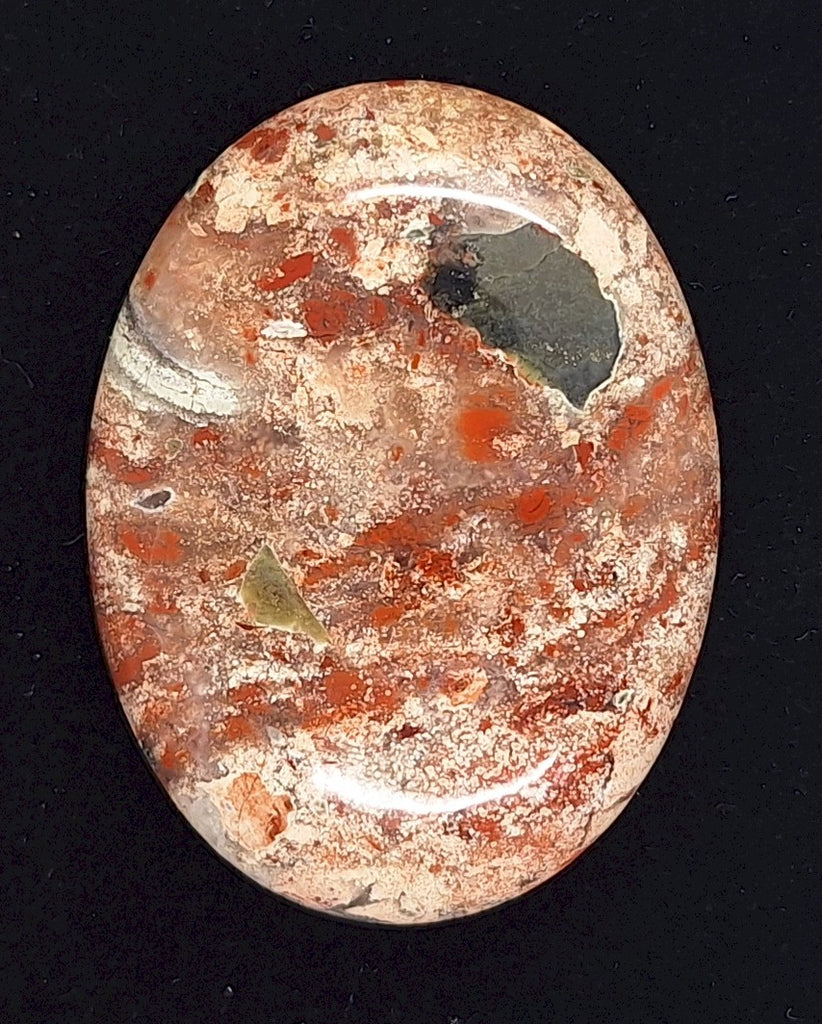 40x30mm Brecciated Jasper Cabochon Oval Loose Gem stone Cab S2175o