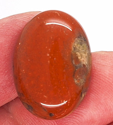 25x18mm Natural Brecciated Jasper loose oval Flat Back Cabochons S2183E