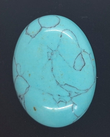 40x30mm Imitation Turquoise Robins egg blue -  sky blue cabochon S4028H